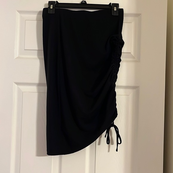 Susina drawstring left leg pencil skirt - Picture 1 of 5